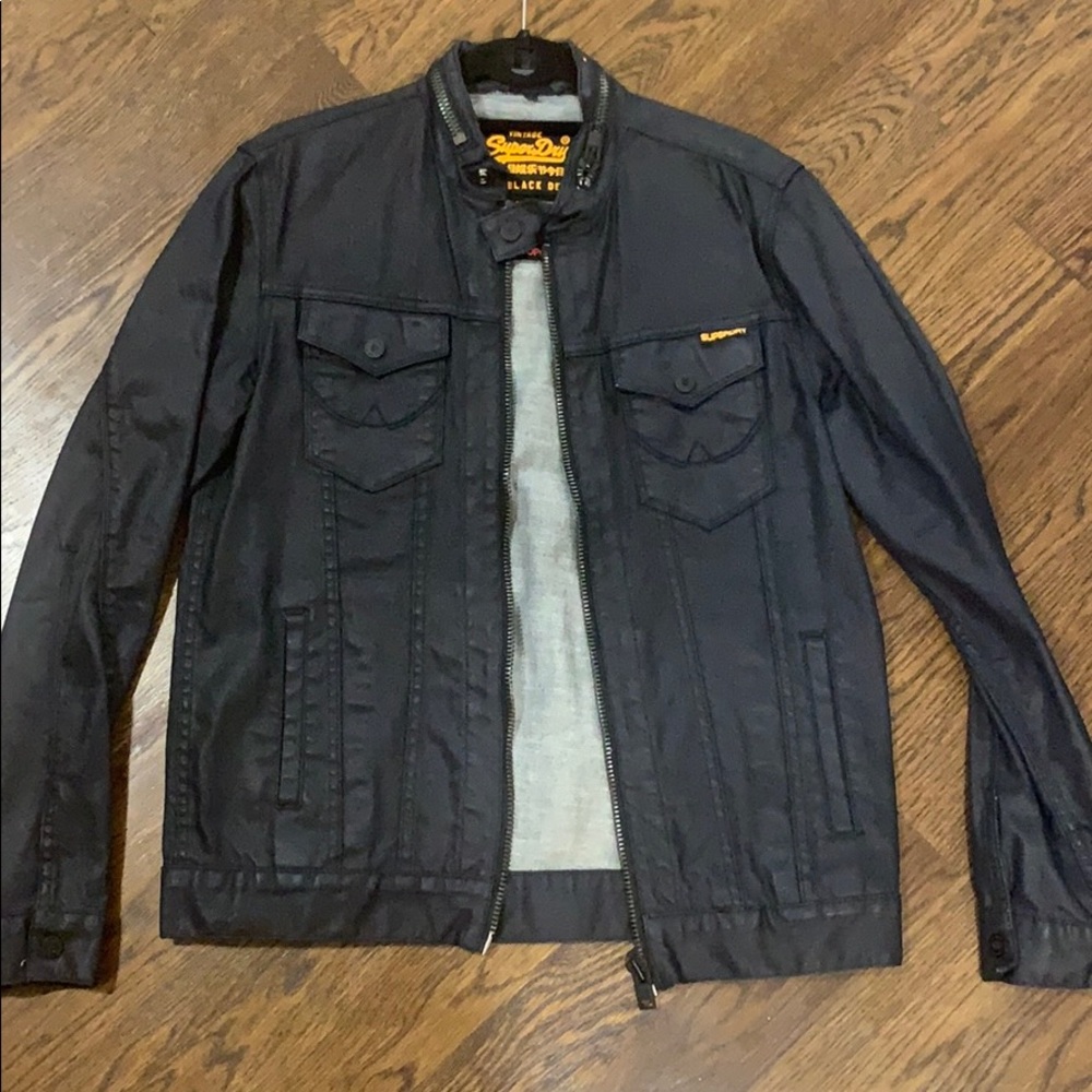 Dark Midnight blue jean jacket